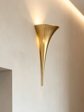 Torch Cone Wall Sconce-Neutral Decor