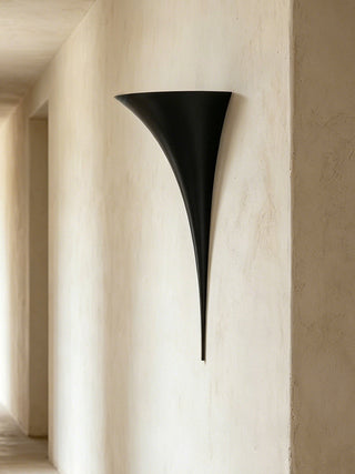 Torch Cone Wall Sconce-Neutral Decor