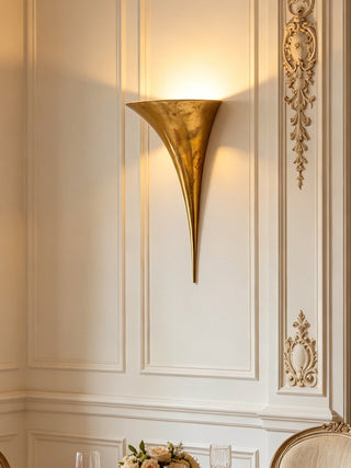 Torch Cone Wall Sconce-Neutral Decor