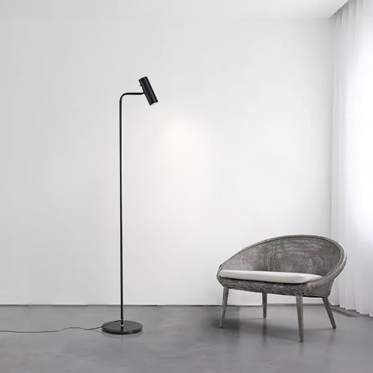 Nirixa Laiton Industrielle Lampadaire
