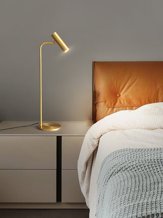 Briona Lampe de Table Industrielle en Laiton