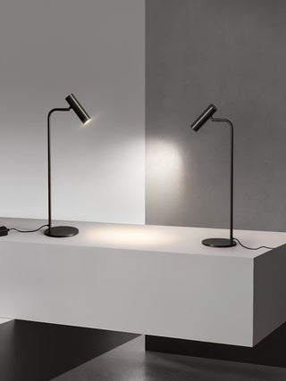Briona Lampe de Table Industrielle en Laiton