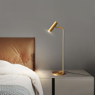 Briona Lampe de Table Industrielle en Laiton