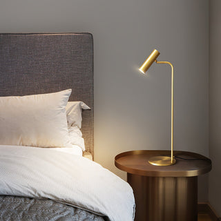 Briona Lampe de Table Industrielle en Laiton