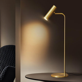 Briona Lampe de Table Industrielle en Laiton