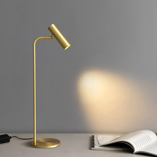 Briona Lampe de Table Industrielle en Laiton