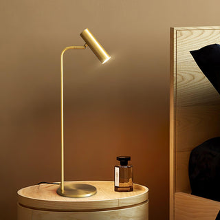 Briona Lampe de Table Industrielle en Laiton