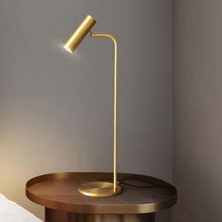 Briona Lampe de Table Industrielle en Laiton