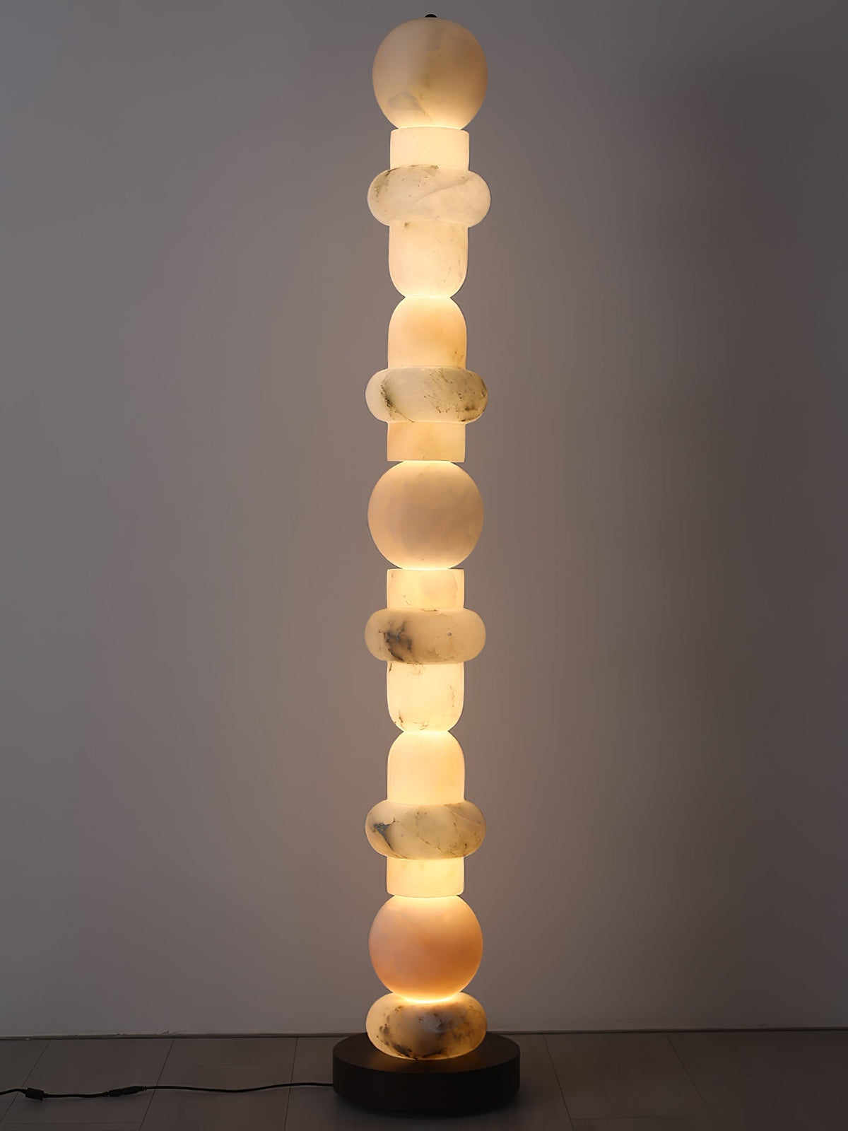 Nostix Lampadaire en Albâtre