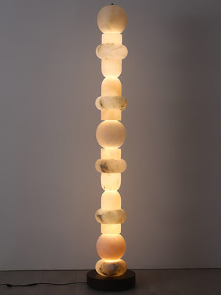 Nostix Lampadaire en Albâtre