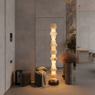 Nostix Lampadaire en Albâtre