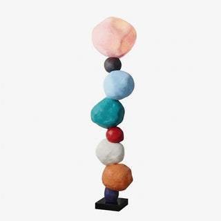 Totem Balance Art Sculpture-Neutral Decor
