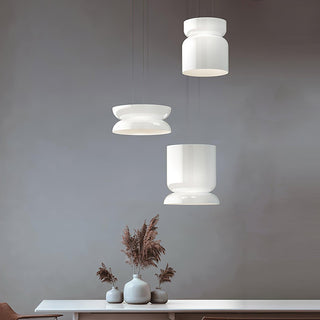 Casorion Suspension Moderne Minimaliste en Verre Et LED