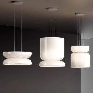Casorion Suspension Moderne Minimaliste en Verre Et LED