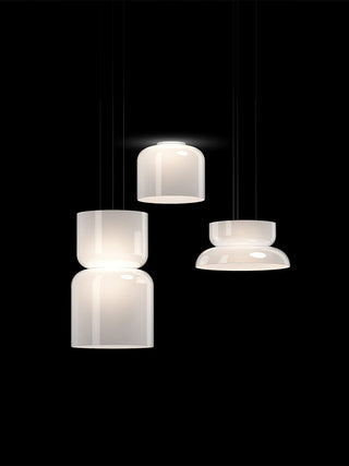 Casorion Suspension Moderne Minimaliste en Verre Et LED
