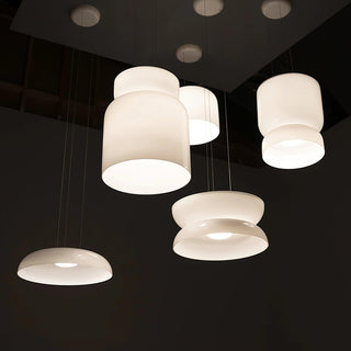 Casorion Suspension Moderne Minimaliste en Verre Et LED