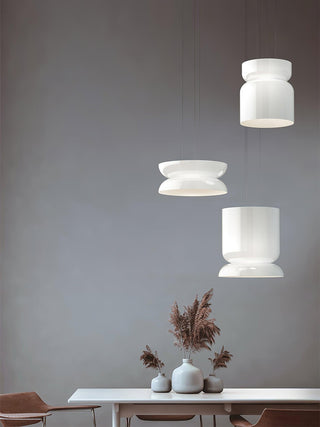 Casorion Suspension Moderne Minimaliste en Verre Et LED