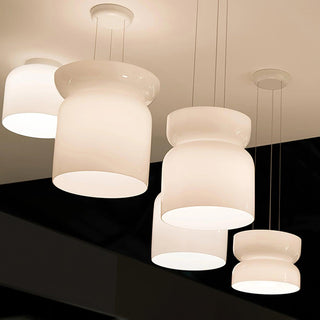 Casorion Suspension Moderne Minimaliste en Verre Et LED