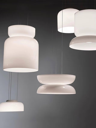 Casorion Suspension Moderne Minimaliste en Verre Et LED