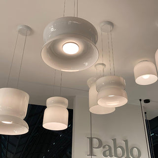 Casorion Suspension Moderne Minimaliste en Verre Et LED
