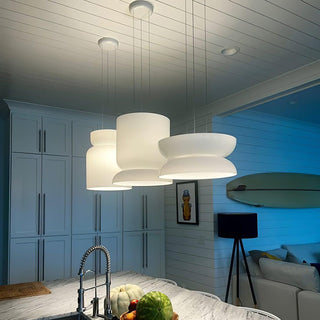 Casorion Suspension Moderne Minimaliste en Verre Et LED
