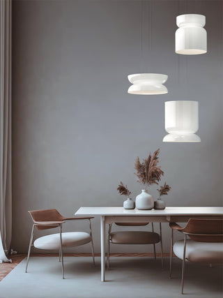 Casorion Suspension Moderne Minimaliste en Verre Et LED