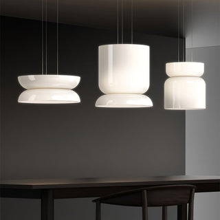 Casorion Suspension Moderne Minimaliste en Verre Et LED