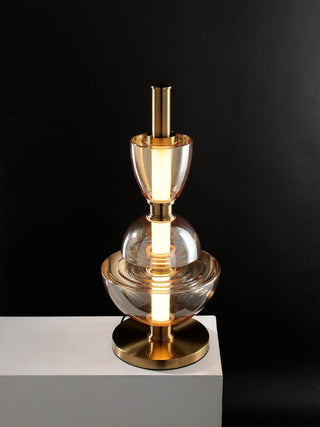 Ivthaarae Glass Table Lamp-Neutral Decor
