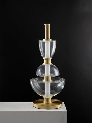 Ivthaarae Glass Table Lamp-Neutral Decor