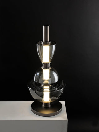 Ivthaarae Glass Table Lamp-Neutral Decor