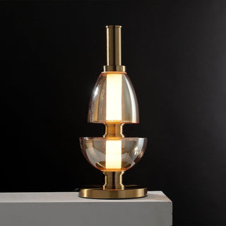 Ivthaarae Glass Table Lamp-Neutral Decor