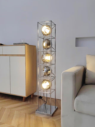 Halvor Lampadaire Industriel