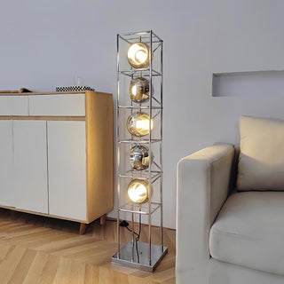 Halvor Lampadaire Industriel