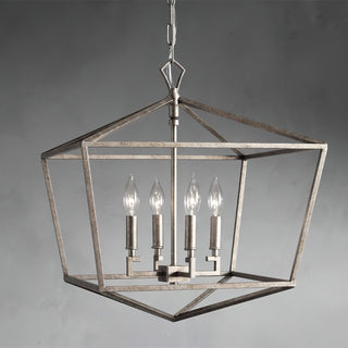 Avveleth Ancien Industriel Métal Lumière Pendentif