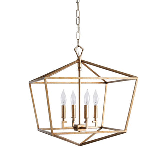 Avveleth Ancien Industriel Métal Lumière Pendentif