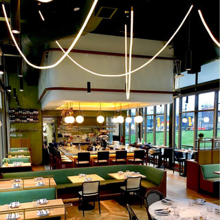 Solara Suspension Courbe Flexible Silicone Laiton