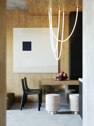 Solara Suspension Courbe Flexible Silicone Laiton