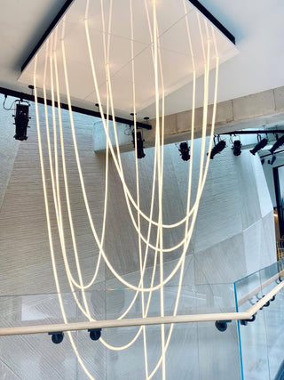 Solara Suspension Courbe Flexible Silicone Laiton