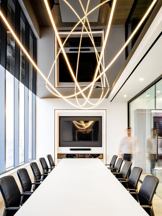 Solara Suspension Courbe Flexible Silicone Laiton