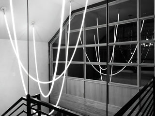 Solara Suspension Courbe Flexible Silicone Laiton