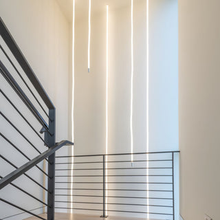 Solara Suspension Courbe Flexible Silicone Laiton