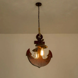 Epoch Rétro LED Suspension Bois Métal Verre Salon/Salle À Manger