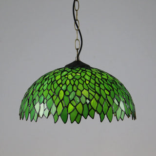 Tiffany Rétro Rond Colorée Suspension Verre Chambre À Coucher/Bar