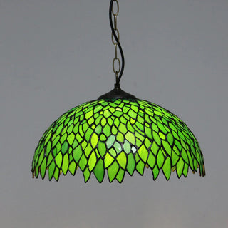 Tiffany Rétro Rond Colorée Suspension Verre Chambre À Coucher/Bar
