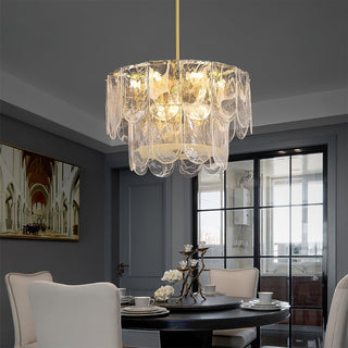 Lustra Lustre Verre Classique Traditionnel