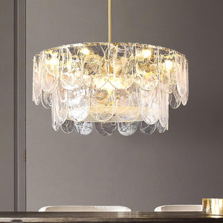 Lustra Lustre Verre Classique Traditionnel