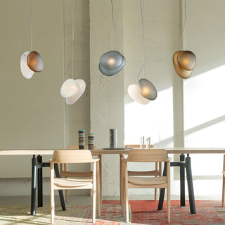 Eclipse Suspension en Verre Givré