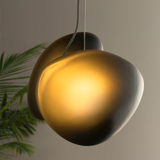 Eclipse Suspension en Verre Givré