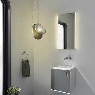 Eclipse Suspension en Verre Givré