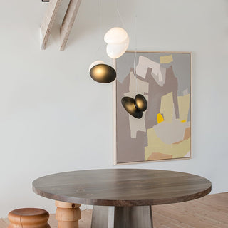 Eclipse Suspension en Verre Givré